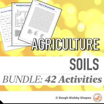 Preview of Agriculture - Soils - Bundle