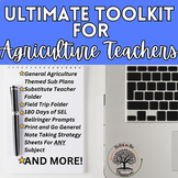 Agriculture Teacher Ultimate Toolkit: Bellringers, Sub Pla