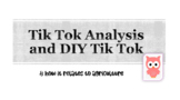 Agriculture Tik Tok Video Analysis and DIY Tik Tok (A worksheet)