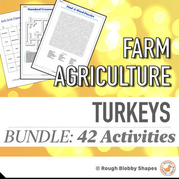 Preview of Agriculture - Turkeys - Resources Bundle