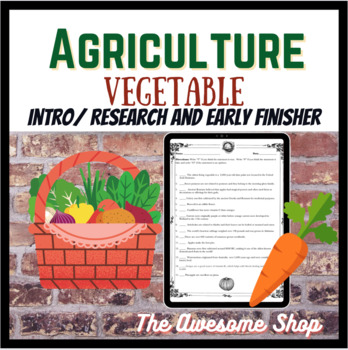 Preview of Agriculture Vegetable Bundle