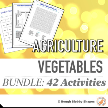 Preview of Agriculture - Vegetables - Bundle