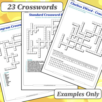 Agriculture Weeds Crosswords by Rough Blobby Shapes TpT