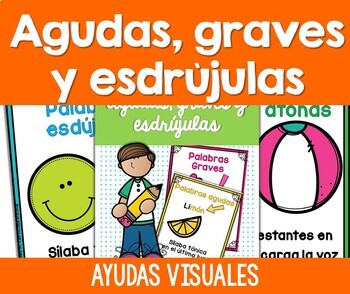 Preview of Agudas, graves y esdrújulas- actividades y juegos - Spanish Resources