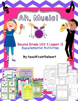 Preview of Ah, Music! (Journeys Unit 3 Lesson 12)