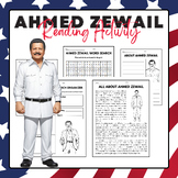 Ahmed Zewail - Reading Activity Pack | Arab American Herit