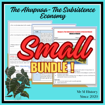Preview of [Bundle] Ahupua’a: The Subsistence Economy of Ancient Hawaii