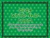 Ai/Ay Differentiated Write the Room