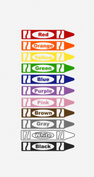 Download Ai Eps Png Svg Crayons 11 Colors By Lamasat Sarah Llc Tpt