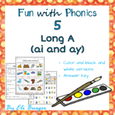 Ai and Ay Worksheets - Fun with Phonics!