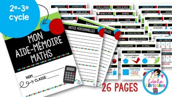 Preview of Aide-mémoire mathématique 2e et 3e cycles