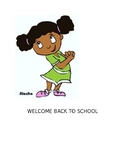 Aiesha's Welcome Back To School Poster