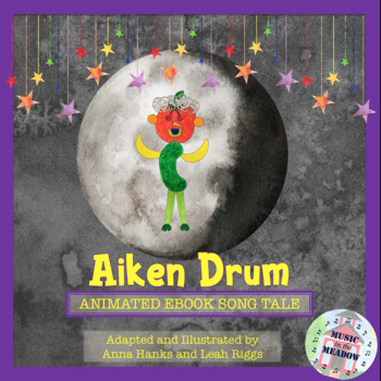 Preview of Aiken Drum Animated Song Tale ebook