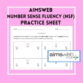 AimsWeb Number Sense Fluency (NSF Practice) 