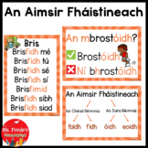 Aimsir Fháistineach (Future Tense rules/endings full poster set)