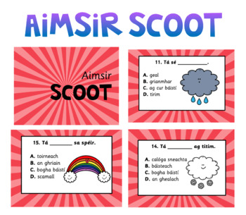 Preview of Aimsir Scoot Game and Activity