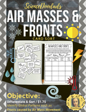 Air Masses & Fronts - Card Sort Activity