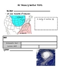 Air Masses & Fronts Note Taking Sheets