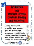 Air Masses and Weather Fronts Content Reading and Activities