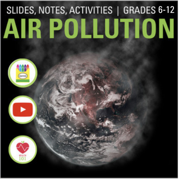 Preview of Air Pollution + Air Quality: Forest Fires, Smoke and Environmental Safety Lesson
