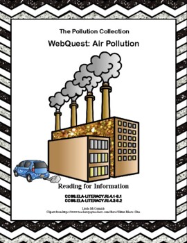 Preview of Air Pollution WebQuest