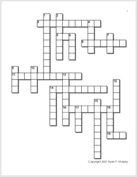 Air Pressure Crossword Puzzle by Science from Murf LLC TPT