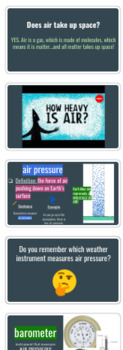 Preview of Air Pressure & Wind Slides / Notes