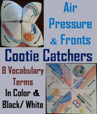 Weather Fronts and Air Pressure Activity (Cootie Catcher F