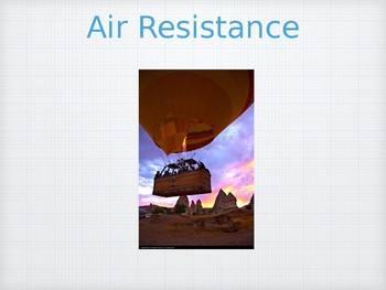 Preview of Air Resistance Parachute Project
