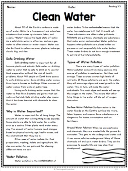 {Grade 2} Unit 4: Air and Water in the Environment by Teaching in a ...