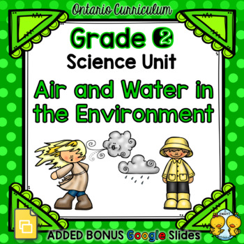 Preview of Air and Water in the Environment – Grade 2 Science Unit