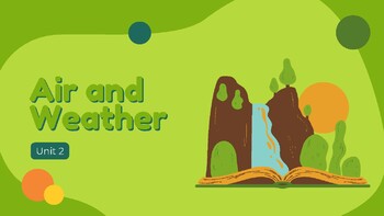 Preview of Air and Weather First Grade Science Outlines and Lessons