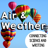 Air and Weather Science Unit with Journal Vocabulary Poste