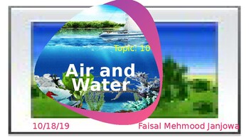 Preview of Air and water power point presentation Editable and Elegant. Edit it or Reuse it