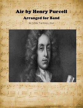 Preview of Air by Henry Purcell Arranged for Beginner Band - Score and Parts