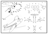 Airplane - Dot-To-Dot Sheet