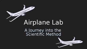 Preview of Airplane Lab- Scientific Method & Lab Report Template