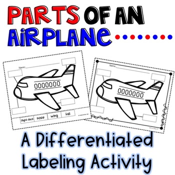 Preview of Airplane Labeling Activity