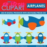 Airplanes Clip Art (Digital Use Ok!)