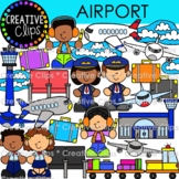 Airport Clipart {Travel Clipart}