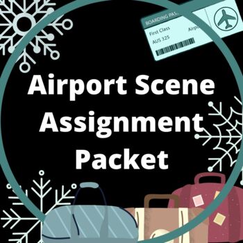 Preview of Airport Scene Packet