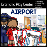 Airport & Travel Dramatic Play Center Printables, Labels, 