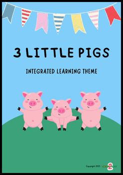 Preview of Aistear 3 Little Pigs / Homes Integrated Play Theme