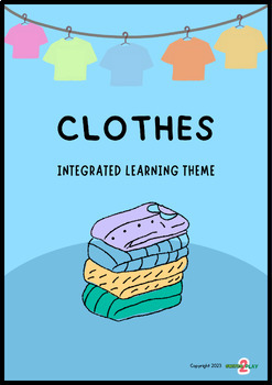 Preview of Aistear Clothes Integrated Play Theme