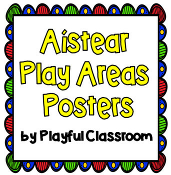Preview of Aistear Play Areas Posters