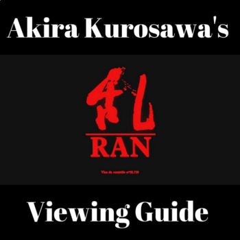 Preview of Akira Kurosawa's Ran, A Viewing Guide