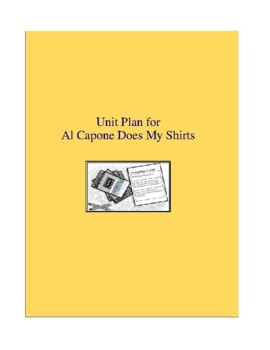 Preview of Al Capone Does My Shirts Complete Literature and Grammar Unit