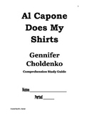 Al Capone Does My Shirts - Reading Comprehension Study Guide