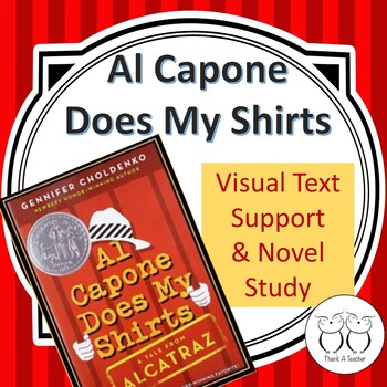 Preview of Al Capone Does My Shirts Visual Novel Study & Comprehension Questions /Answers