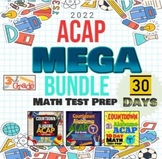 Alabama ACAP Math Test Prep BUNDLE!  30 Days of Math Test 
